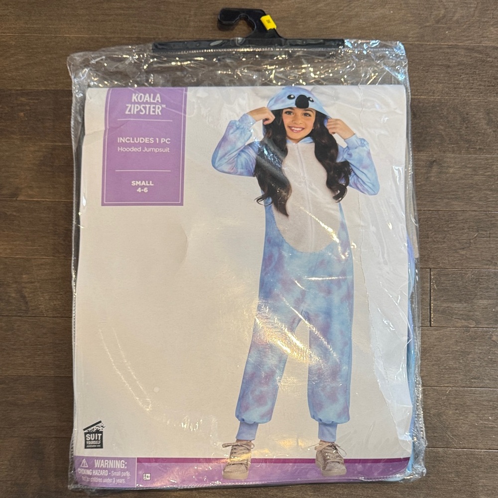 NWT Koala Zipster Hooded Jumpsuit